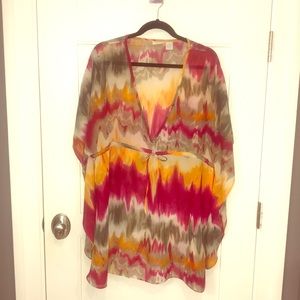 Chico’s tie dye flowy tunic
